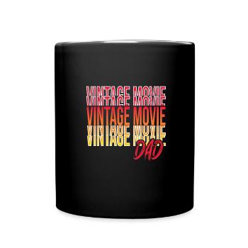 Old Movies - Full Colour Mug - black - Front