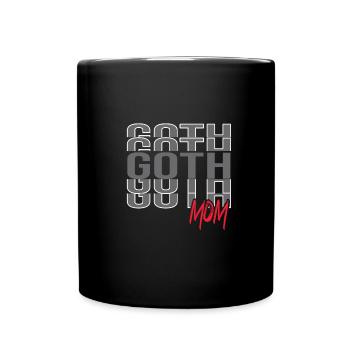 Goth Emo - Full Colour Mug - black - Front