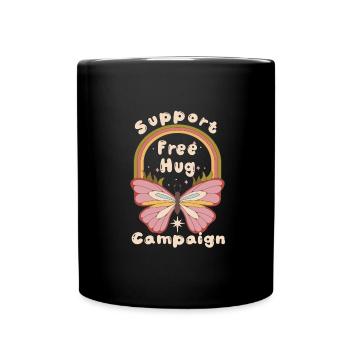 Hippy - Full Colour Mug - black - Front