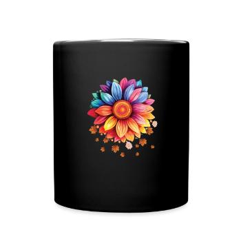 Hippy - Full Colour Mug - black - Front