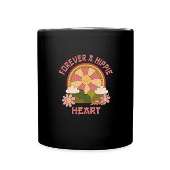 Hippy - Full Colour Mug - black - Front