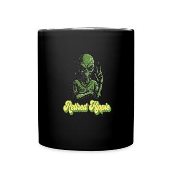 Hippy - Full Colour Mug - black - Front