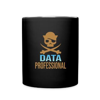 Daten Analytiker Datenschutz Beauftragter - Tasse einfarbig - Schwarz - Vorne