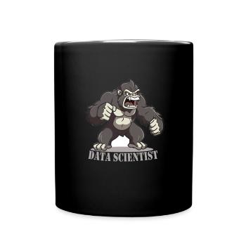 Daten Analytiker Datenschutz Beauftragter - Tasse einfarbig - Schwarz - Vorne