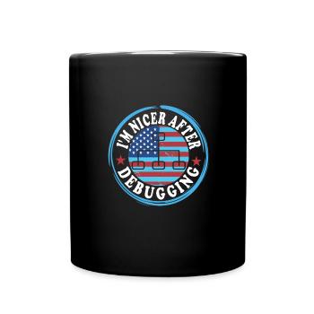 Network Engineer - Full Colour Mug - black - Front