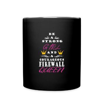 Network Engineer - Full Colour Mug - black - Front