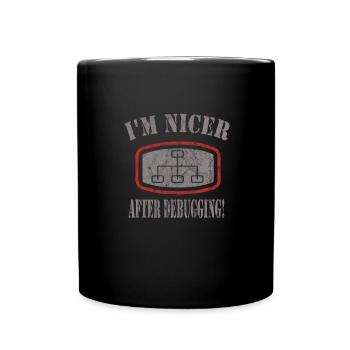 Network Engineer - Full Colour Mug - black - Front
