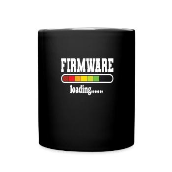 Network Engineer - Tasse einfarbig - Schwarz - Vorne