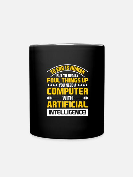 Daten Analytiker Datenschutz Beauftragter - Tasse einfarbig - Schwarz