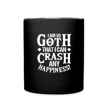 Goth Emo - Mug uni - noir - Devant