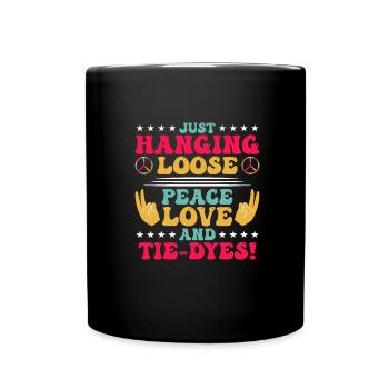 Hippy - Full Colour Mug - black - Front