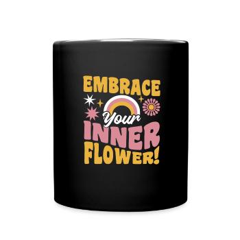 Hippy - Full Colour Mug - black - Front