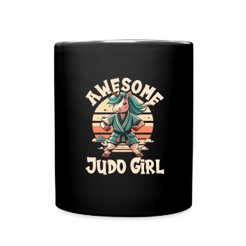 Judo - Mug uni - noir - Devant
