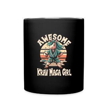 Krav Maga - Mug uni - noir - Devant