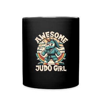 Judo - Mug uni - noir - Devant