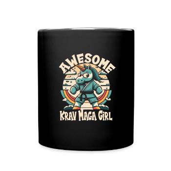 Krav Maga - Mug uni - noir - Devant