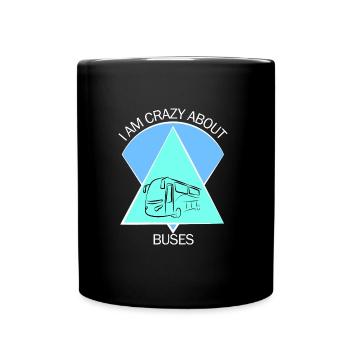 Chauffeur d’autobus scolaire Chauffeur d’autobus scolaire - Mug uni - noir - Devant
