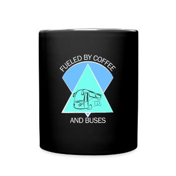 Chauffeur d’autobus scolaire Chauffeur d’autobus scolaire - Mug uni - noir - Devant