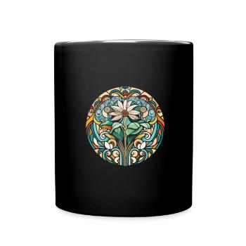Hippie - Mug uni - noir - Devant