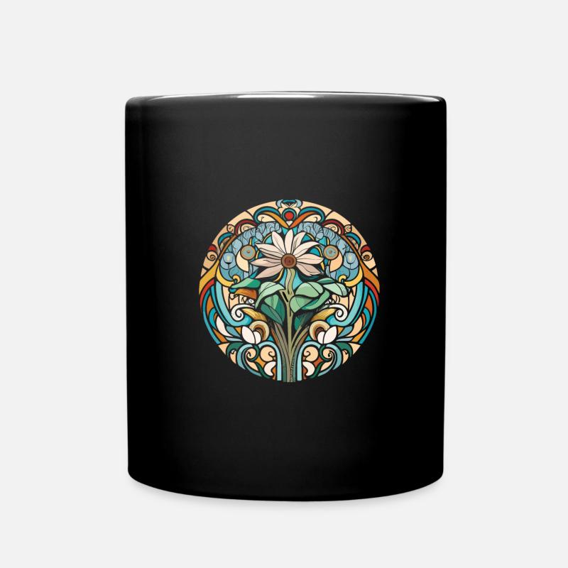 Hippie - Tasse einfarbig - Schwarz