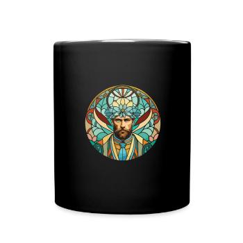 Hippie - Mug uni - noir - Devant