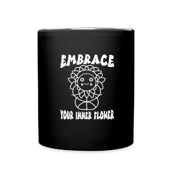 Hippie - Mug uni - noir - Devant