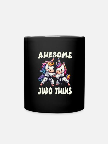 Judo Twins - Mug uni - noir