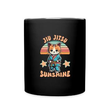 Jiu Jitsu - Full Colour Mug - black - Front