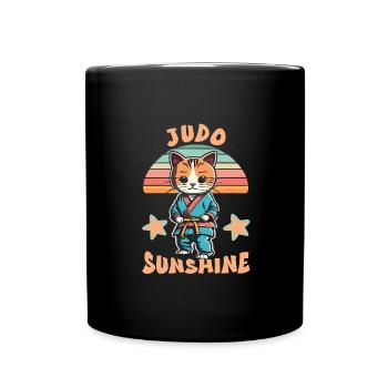 Judo - Mug uni - noir - Devant
