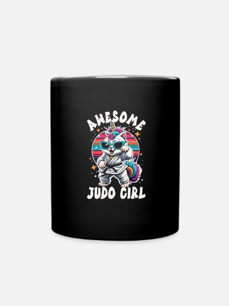 Judo - Tasse einfarbig - Schwarz