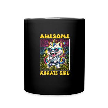 Karate - Full Colour Mug - black - Front