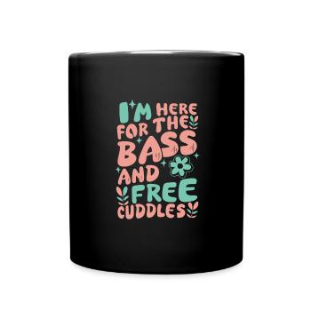 Festival - Tasse einfarbig - Schwarz - Vorne