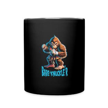 Bare Knuckle - Full Colour Mug - black - Front