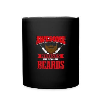 Infirmière infirmière soins de santé cadeau - Mug uni - noir - Devant