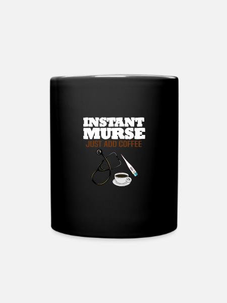 Infirmière Soins de santé Infirmière Café - Mug uni - noir