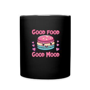 Cuisine française - Mug uni - noir - Devant