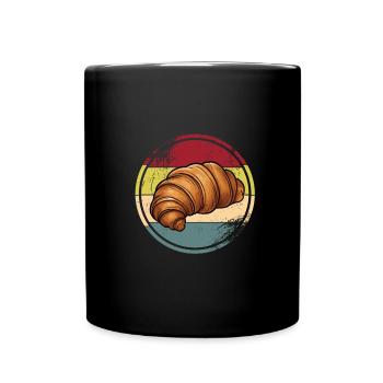 French food - Full Colour Mug - black - Front