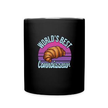 French food - Full Colour Mug - black - Front