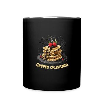 French food - Full Colour Mug - black - Front