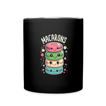 French food - Full Colour Mug - black - Front