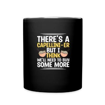 Cuisine italienne - Mug uni - noir - Devant