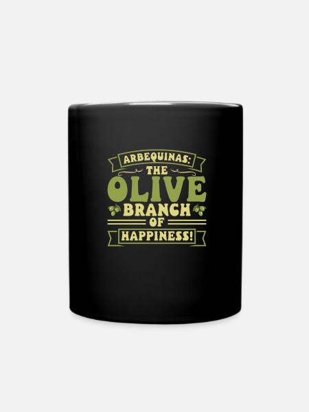 Spanisches Essen - Tasse einfarbig - Schwarz