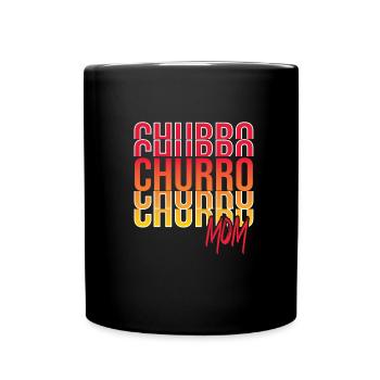 Spanisches Essen - Tasse einfarbig - Schwarz - Vorne