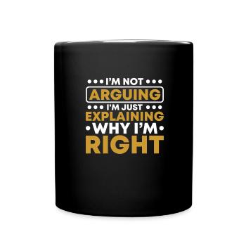 Philosophie - Mug uni - noir - Devant