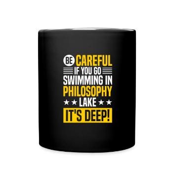 Philosophy - Full Colour Mug - black - Front