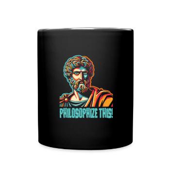 Philosophy - Full Colour Mug - black - Front