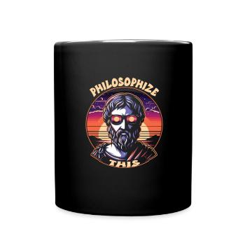 Philosophy - Full Colour Mug - black - Front