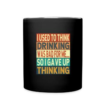 Philosophy - Full Colour Mug - black - Front
