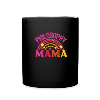 Philosophie - Mug uni - noir - Devant