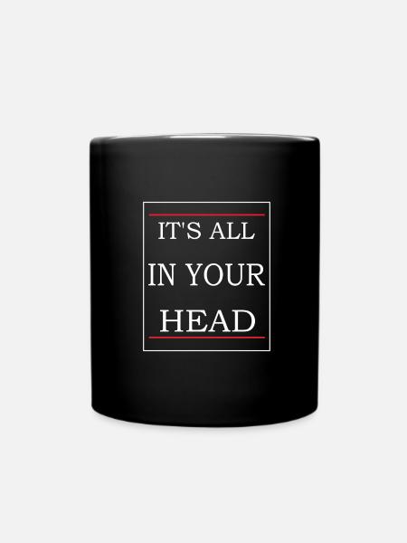 Psychologe - Tasse einfarbig - Schwarz